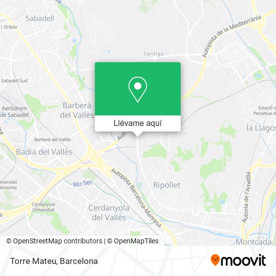 Mapa Torre Mateu
