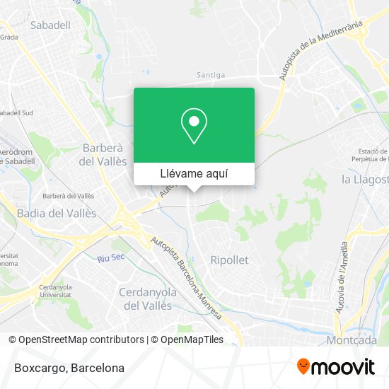 Mapa Boxcargo