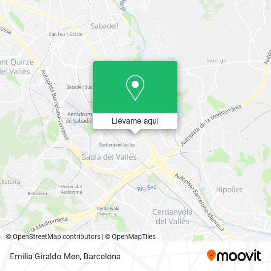 Mapa Emilia Giraldo Men