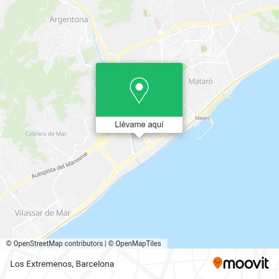 Mapa Los Extremenos
