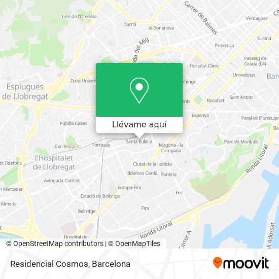 Mapa Residencial Cosmos