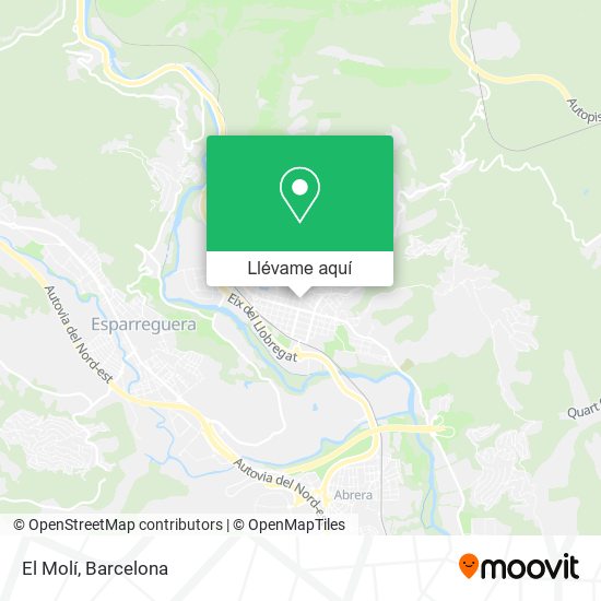 Mapa El Molí