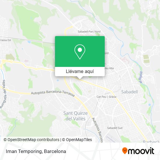 Mapa Iman Temporing