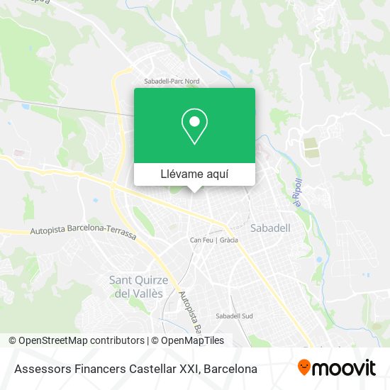 Mapa Assessors Financers Castellar XXI