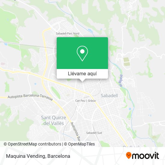 Mapa Maquina Vending