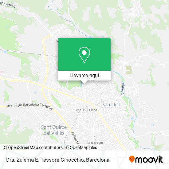 Mapa Dra. Zulema E. Tessore Ginocchio