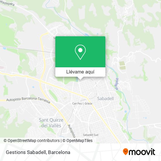 Mapa Gestions Sabadell