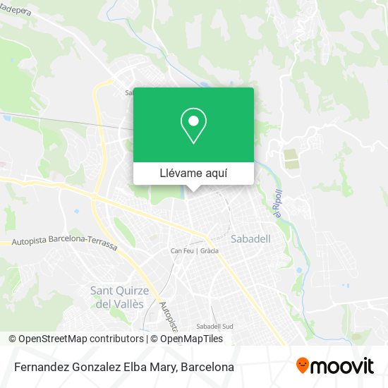 Mapa Fernandez Gonzalez Elba Mary