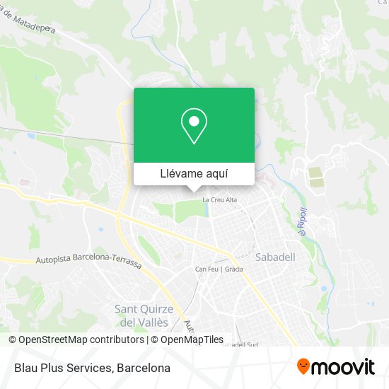 Mapa Blau Plus Services