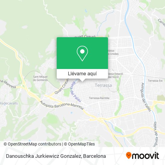 Mapa Danouschka Jurkiewicz Gonzalez