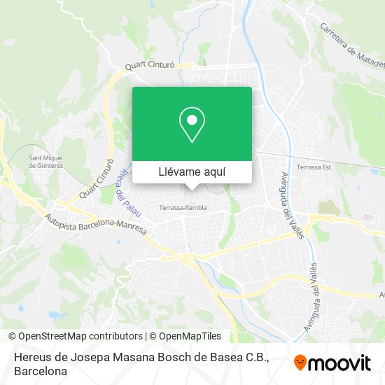 Mapa Hereus de Josepa Masana Bosch de Basea C.B.