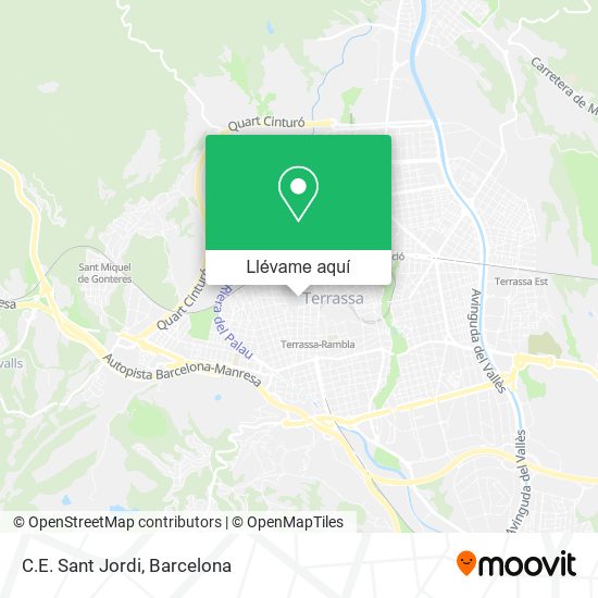 Mapa C.E. Sant Jordi