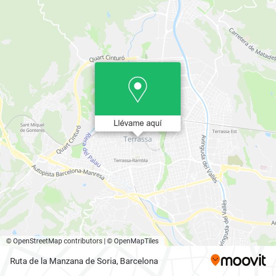 Mapa Ruta de la Manzana de Soria