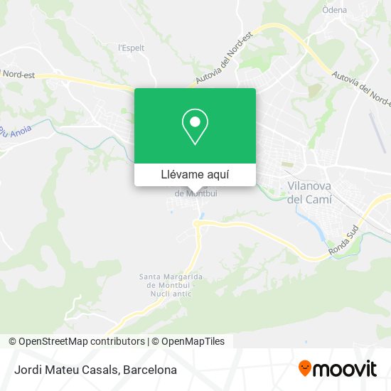 Mapa Jordi Mateu Casals