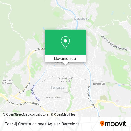 Mapa Egar Jj Construcciones Aguilar