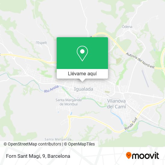 Mapa Forn Sant Magi, 9
