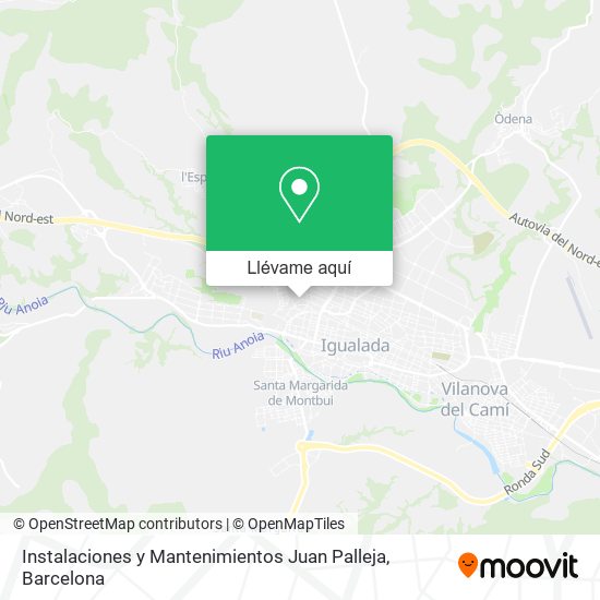 Mapa Instalaciones y Mantenimientos Juan Palleja