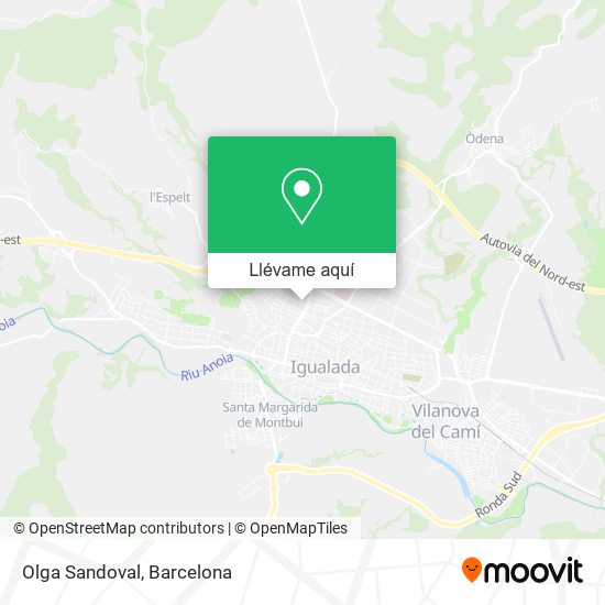 Mapa Olga Sandoval