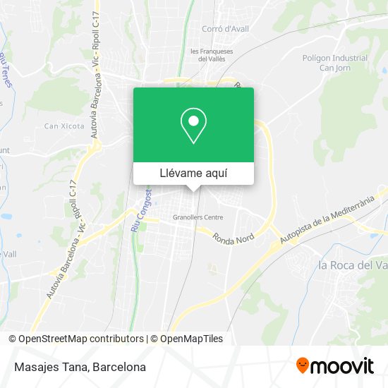 Mapa Masajes Tana