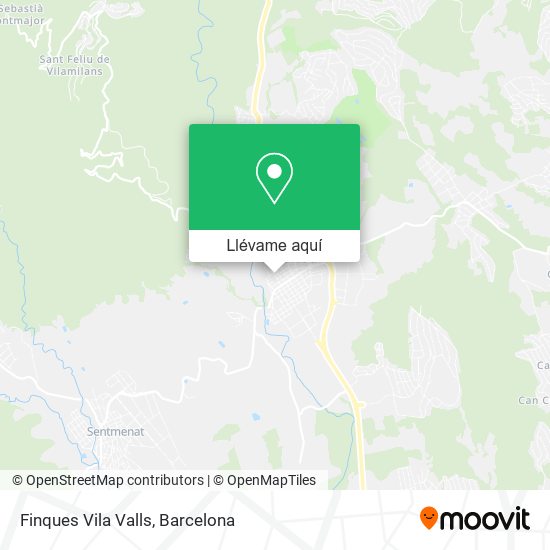 Mapa Finques Vila Valls