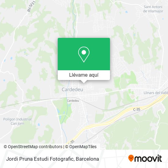 Mapa Jordi Pruna Estudi Fotografic