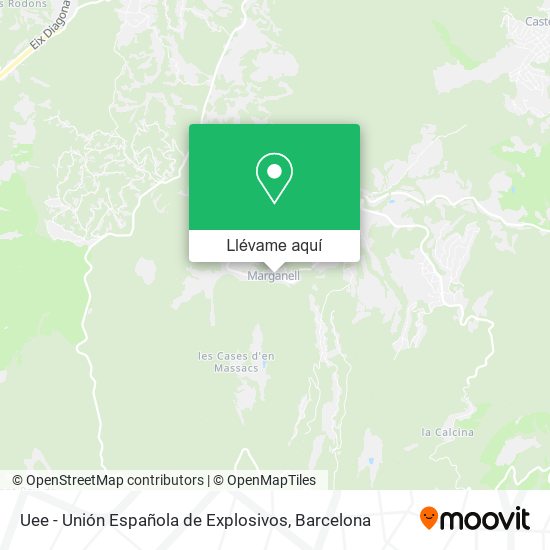 Mapa Uee - Unión Española de Explosivos