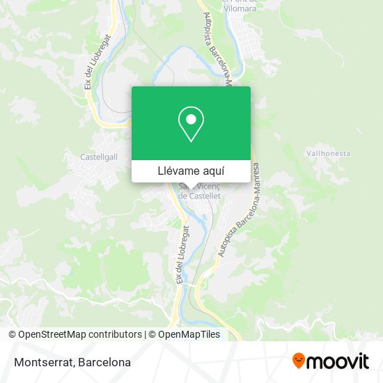 Mapa Montserrat