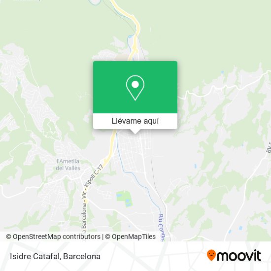 Mapa Isidre Catafal