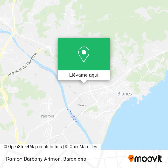 Mapa Ramon Barbany Arimon