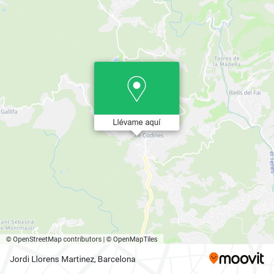 Mapa Jordi Llorens Martinez
