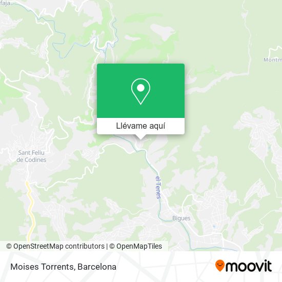 Mapa Moises Torrents