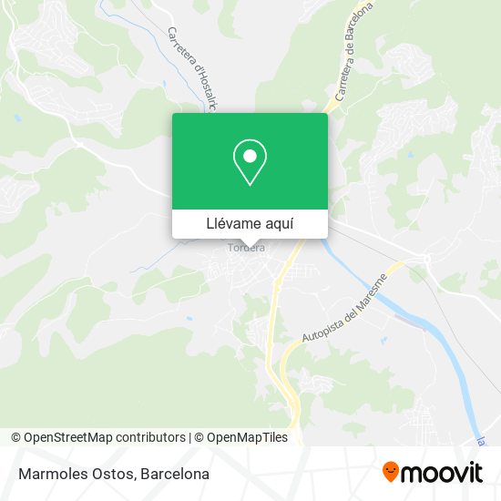 Mapa Marmoles Ostos
