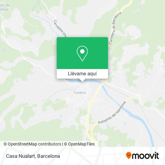 Mapa Casa Nualart