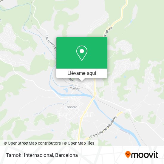 Mapa Tamoki Internacional