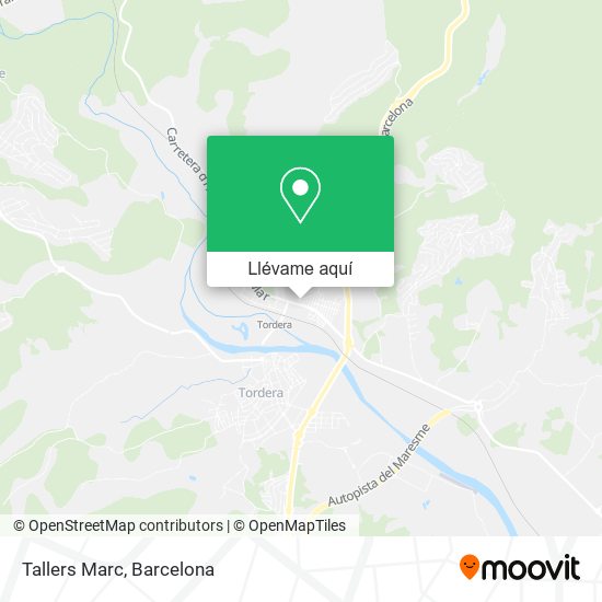 Mapa Tallers Marc