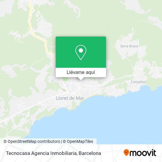 Mapa Tecnocasa Agencia Inmobiliaria