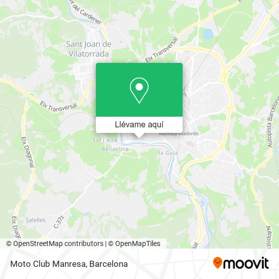 Mapa Moto Club Manresa