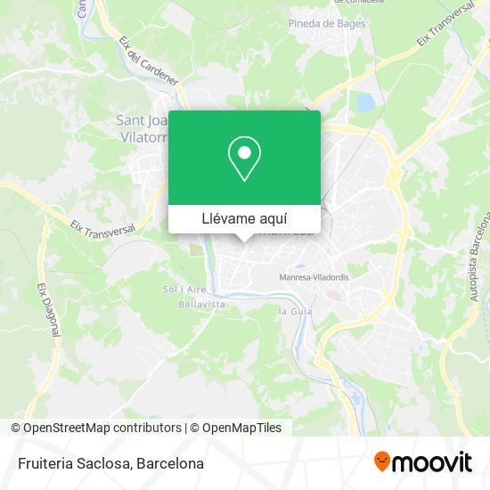 Mapa Fruiteria Saclosa