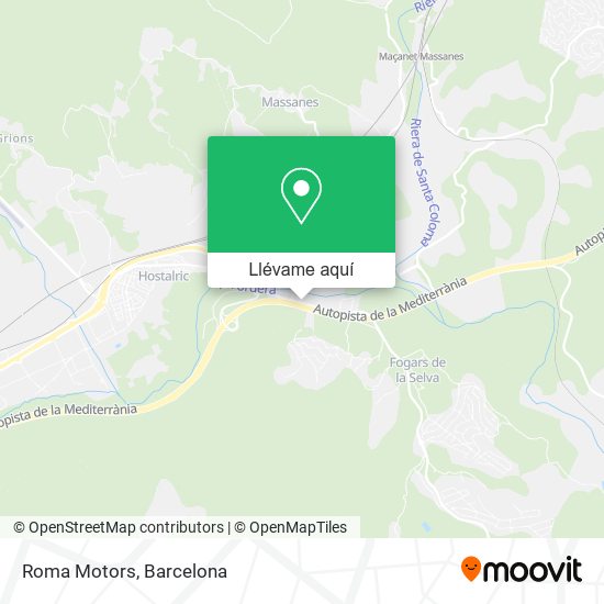 Mapa Roma Motors