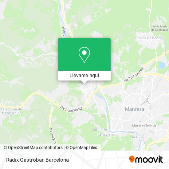 Mapa Radix Gastrobar