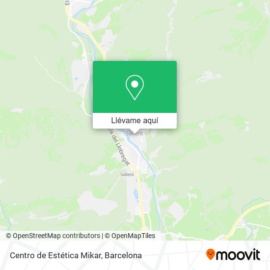 Mapa Centro de Estética Mikar