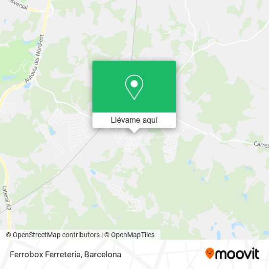 Mapa Ferrobox Ferreteria