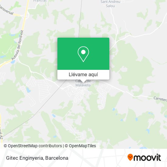 Mapa Gitec Enginyeria