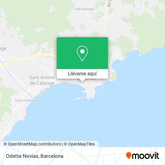 Mapa Odette Novias