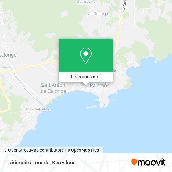 Mapa Txiringuito Lonada