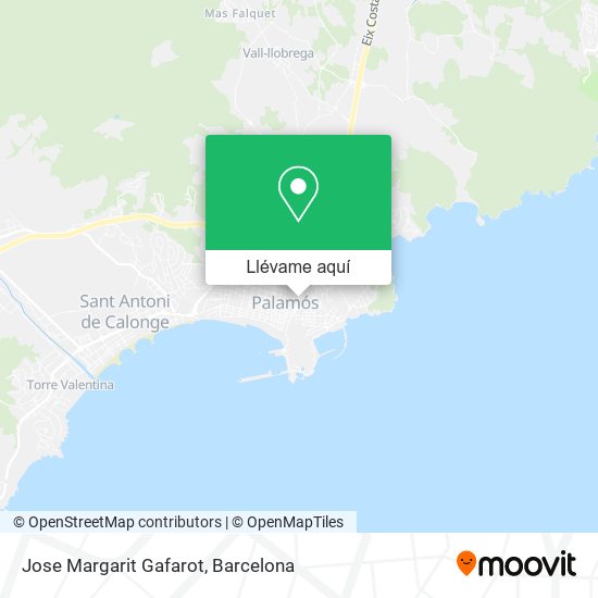Mapa Jose Margarit Gafarot