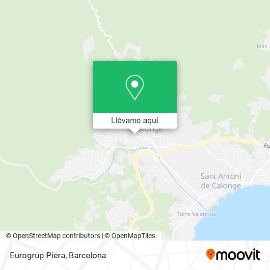 Mapa Eurogrup Piera