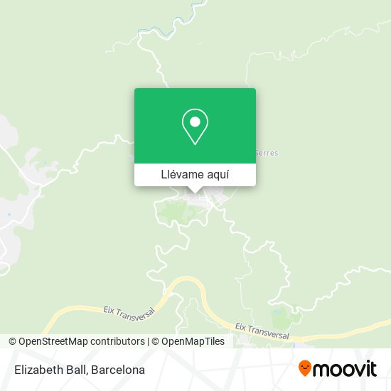 Mapa Elizabeth Ball