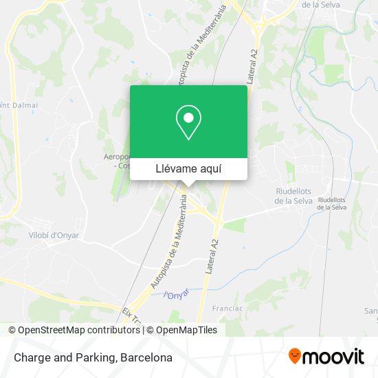 Mapa Charge and Parking