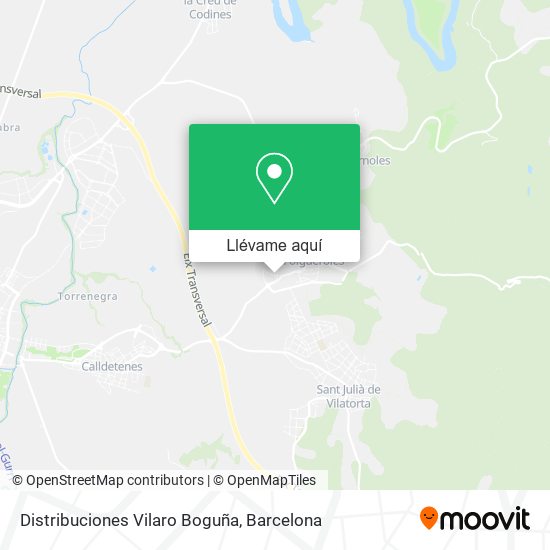 Mapa Distribuciones Vilaro Boguña